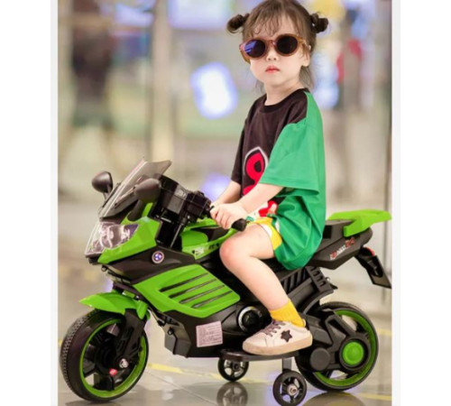 საბავშვო ელექტო მოტოციკლეტი 1200GREEN