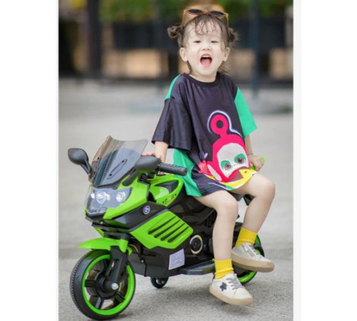 საბავშვო ელექტო მოტოციკლეტი 1200GREEN