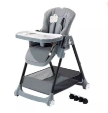 სკამ მაგიდა  KT908GREY