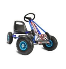 ბავშვთა პედლებიანი რკინის კარტინგი A-15-BLU