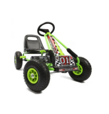 ბავშვთა პედლებიანი რკინის კარტინგი A-15-GREEN