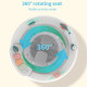 ჭოჭინა 360 გრადუსიანი მბრუნავი სავარძლით Baby-105BLU
