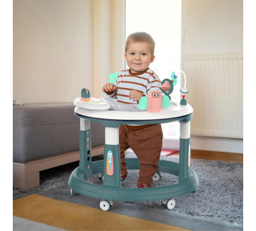 ჭოჭინა 360 გრადუსიანი მბრუნავი სავარძლით Baby-105BLU