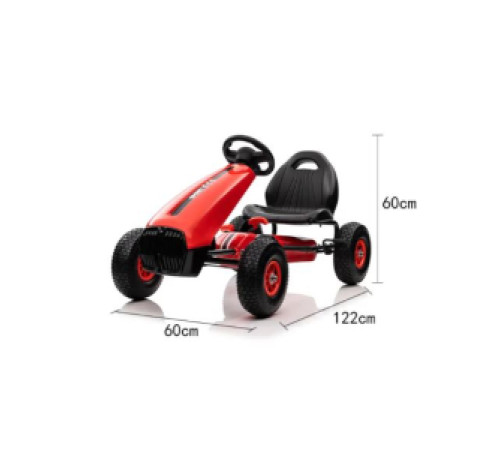 ბავშვთა პედლებიანი რკინის კარტინგი 208R