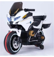 საბავშვო ელექტო მოტოციკლეტი 1699-WITE