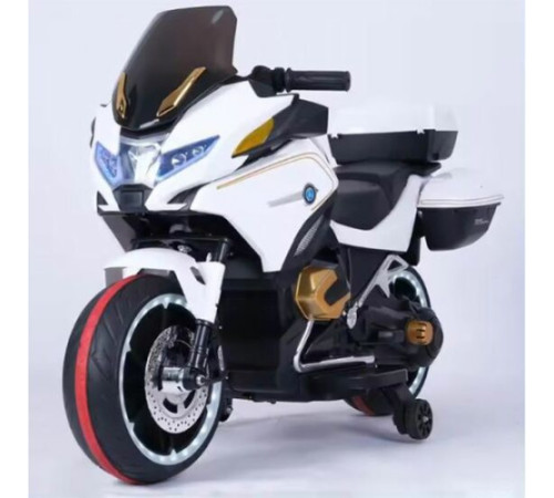 საბავშვო ელექტო მოტოციკლეტი 1699-WITE